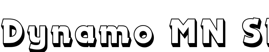 Dynamo MN Shadow cкачати шрифт безкоштовно